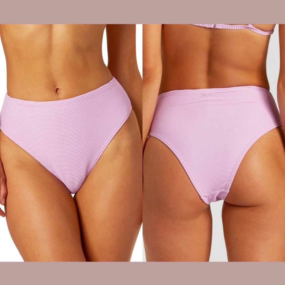 NWT Billabong [ Small ] Tanlines Maui High Waist Bikini Bottoms in Lilac‎
